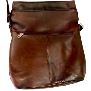 Bosboom leather messenger Bag Sling crossbody